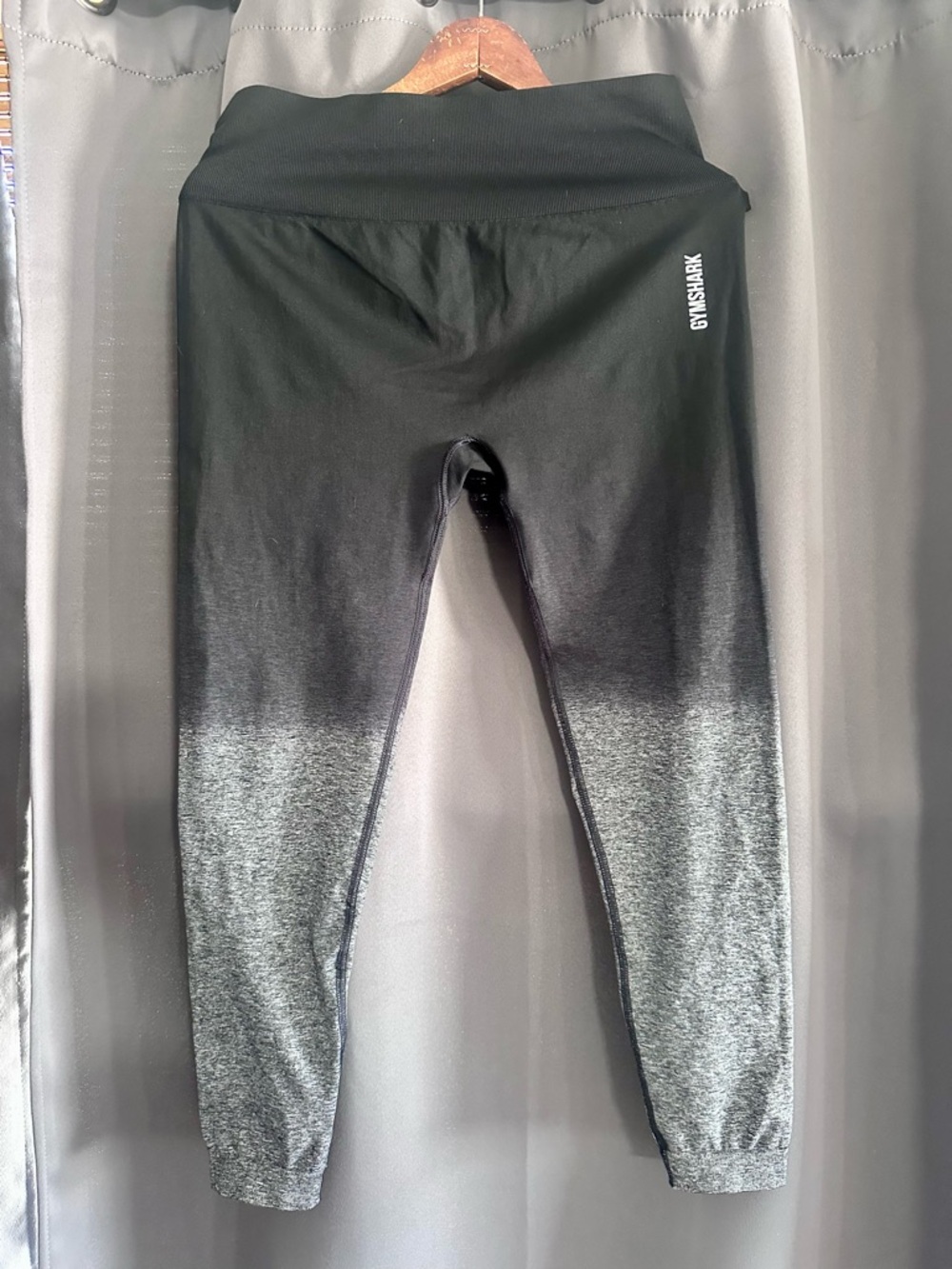 Gymshark women Ombre Black to Gray Seamless Leggings